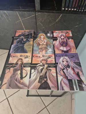 Cafe Occult manga manhwa complete series volumes 1-6 like new