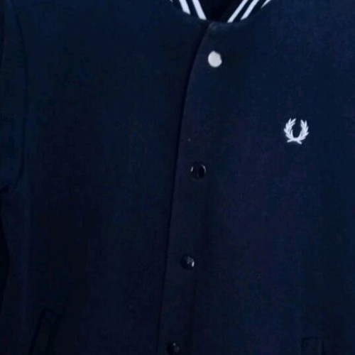 Fred Perry unisex jacket like new, size M 38 10, black white