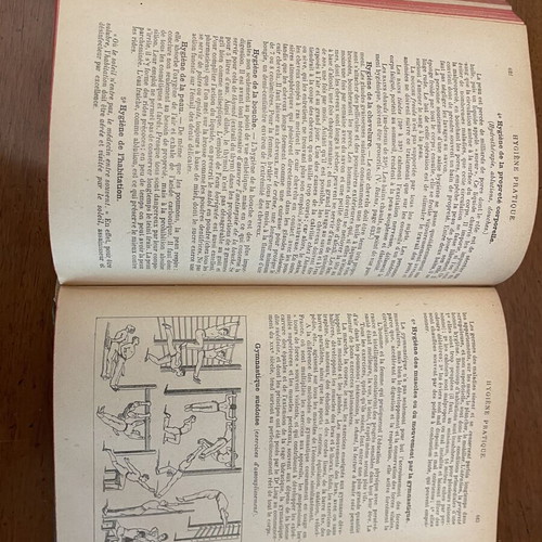 Memento Larousse γαλλική εγκυκλοπαίδεια 1918 μεταχειρισμένη, δερματόδετη