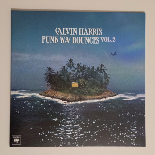 Calvin Harris Funk Wav Bounces Vol. 2 Black Vinyl like new