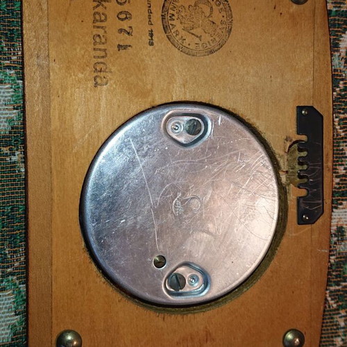 Lufft Barometer and Thermometer like new, vintage weather station from the 60s