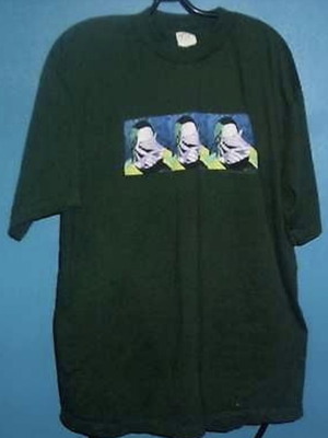 Vintage Neil Young with Crazy Horse T-shirt XL green, like new