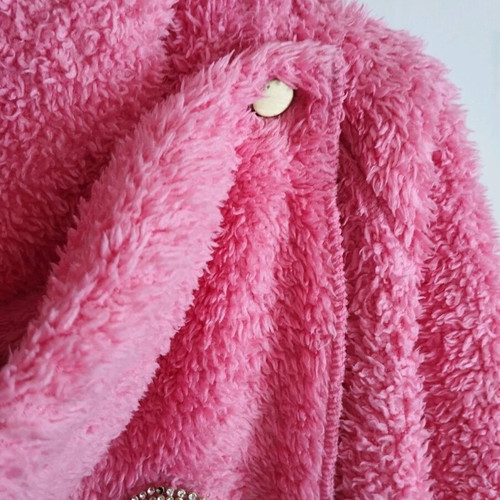 Pink outerwear jacket size M made to order