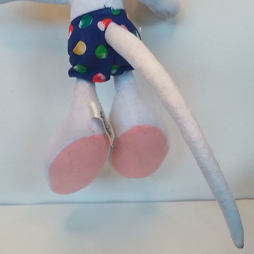Mouse Diddl Thomas Goletz plush used, 32 cm length