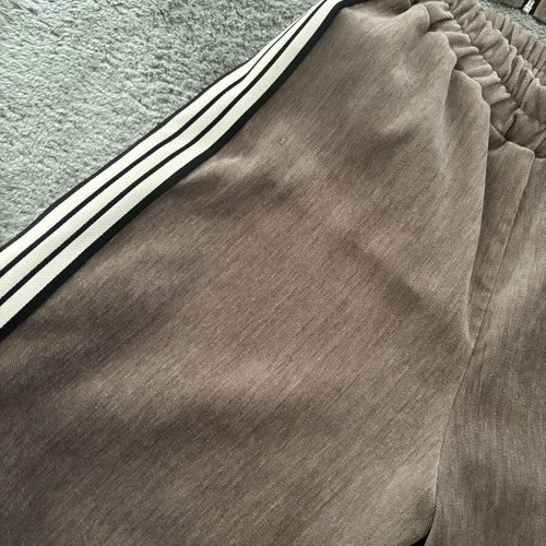 Set with suede-like material, new, beige, size M/L