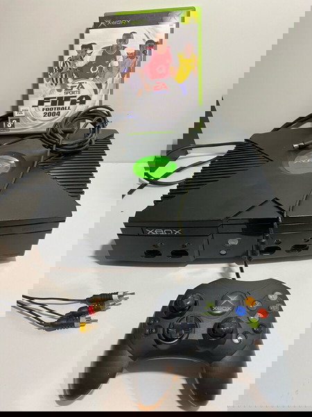 Xbox original πλήρες + παιχνίδι !