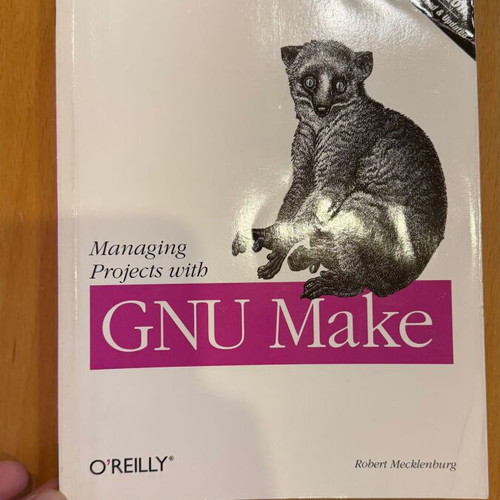 Managing Projects with GNU Make 3rd Edition book like new, English