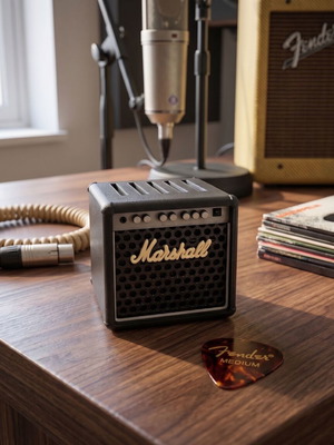 Marshall guitar pick holder 3D printed, new