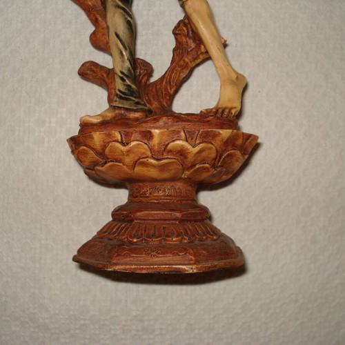 Vintage decorative figurine used 30cm 14cm