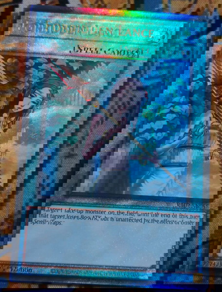 Forbidden Lance (Ultimate Rare, Yugioh)