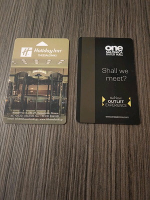 Hotel card collectible like new