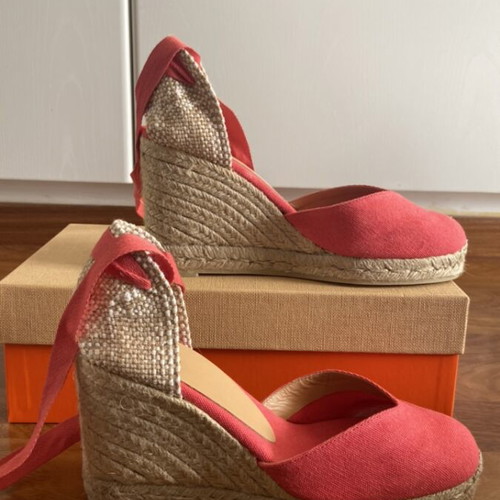 Castaner platforms new size 38 soft pink tone