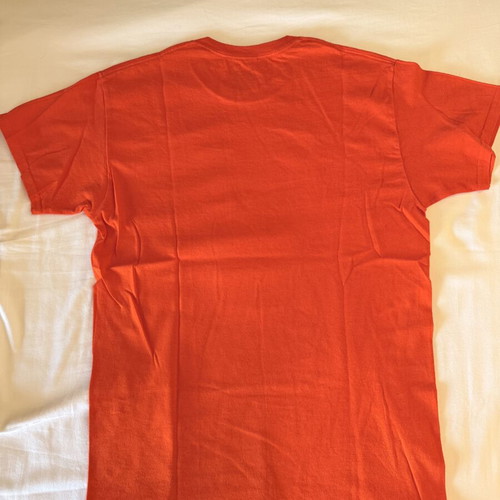 Pleasures x Playboy T-shirt medium size, like new, orange