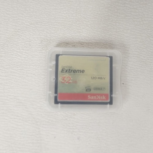 SanDisk Extreme CompactFlash 32GB card, UDMA 7, VPG-20