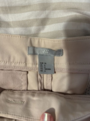 H&M beige pants size 36 used