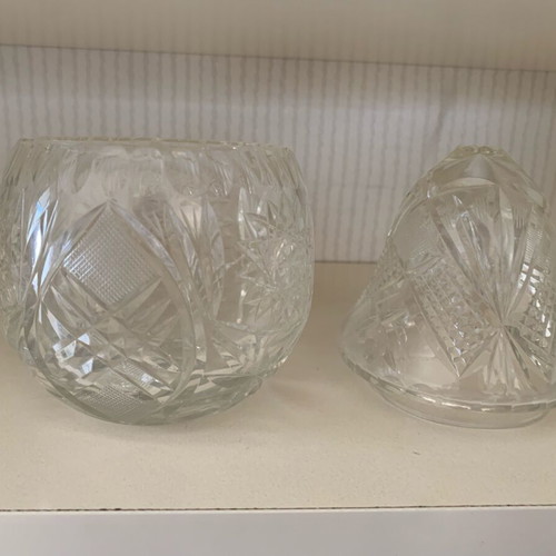 Crystal fondant dish like new, special design