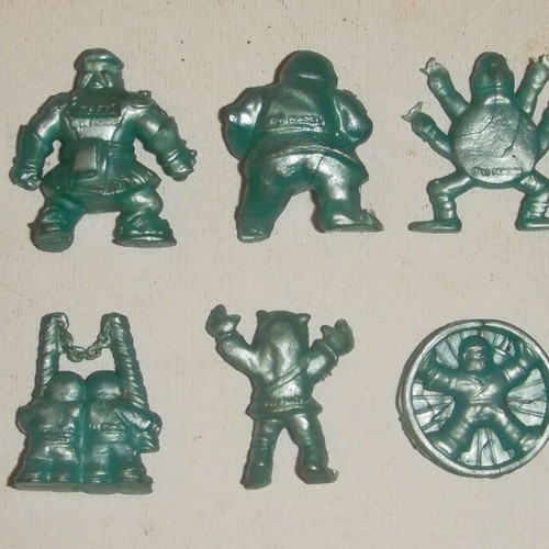 Ninja Figures used, pack of 10, El Greco