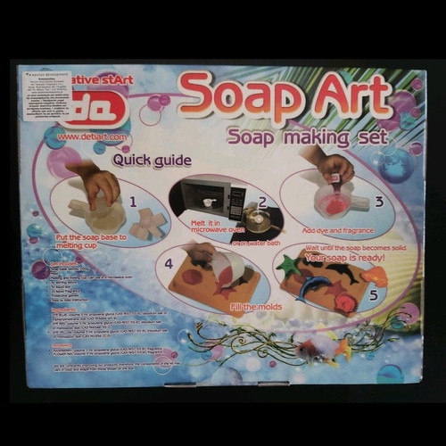 Soap Art Soap Making Set No3 for Kids Sea Animals New