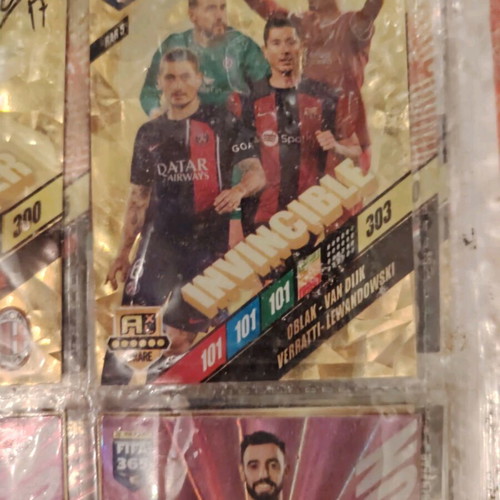 2024 Panini FIFA 365 Arenalyn XL RAR5 'Invincible' like new