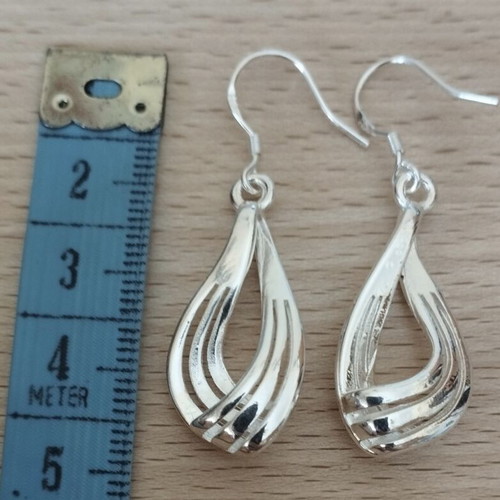 Elegance silver earrings