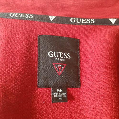 Guess jacket used, size M, red