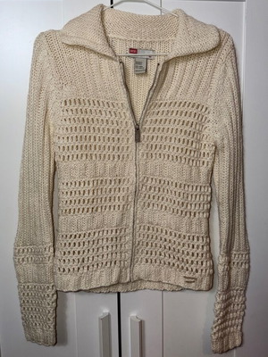 Diesel knitted women's beige cardigan XL used