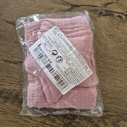 Comfort blanket pink star new