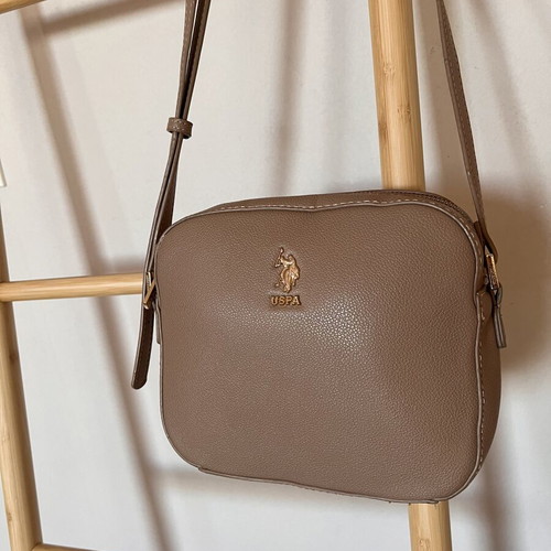 U.S. Polo Assn. Crossbody Bag used, light brown