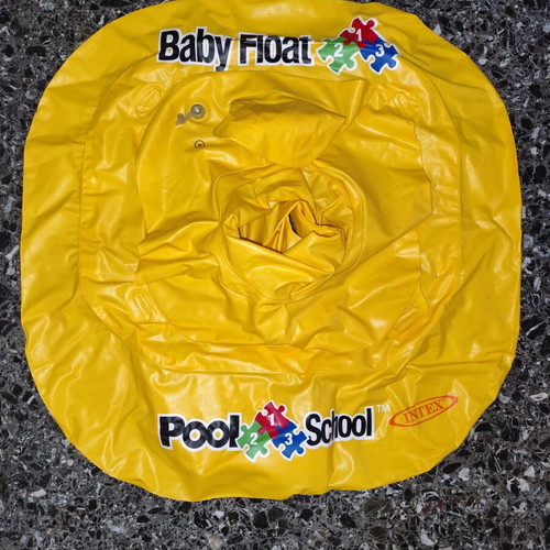 Intex Baby Float Swimtrainer used, for 1-2 years, yellow