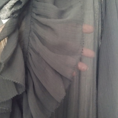 Official jumpsuit new, tulle with lined shorts, black