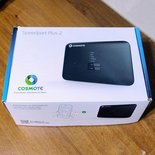 COSMOTE Speedport Plus 2 modem/router Wi-Fi 6