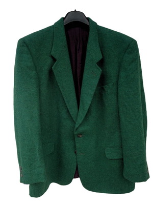 Digel Green 100% Wool Blazer - Pure New Wool - Size EU 50