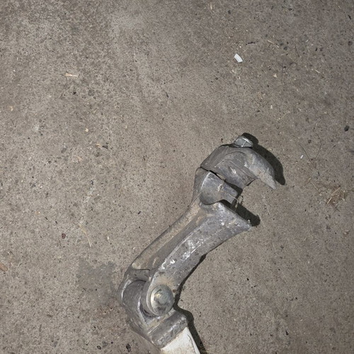 Aluminum balcony awning arms, like new, set of 2