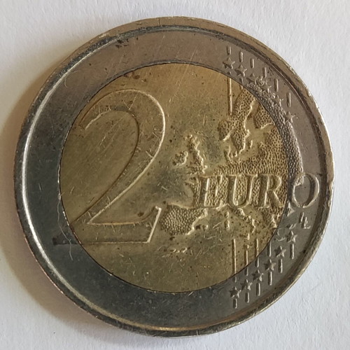 Βέλγιο 2€ 2011 Συλλεκτικό επετειακό δίευρο 100 χρόνια Διεθνούς Ημέρας της Γυναίκας μεταχειρισμένο