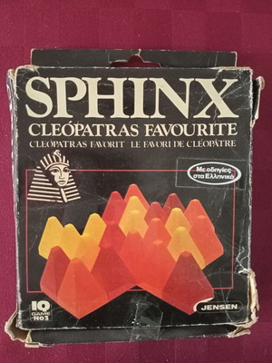 Sphinx by Jensen board game new, collectible
