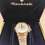 Maserati R8873618034 men's wristwatch, chronograph, 100m water resistant