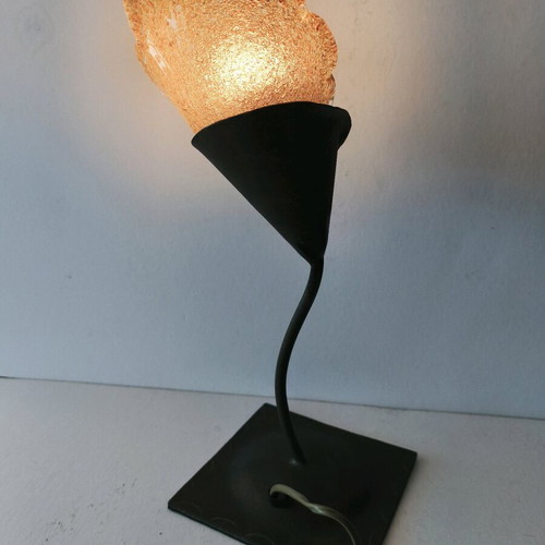 Table lamp Krinos with natural glass like new