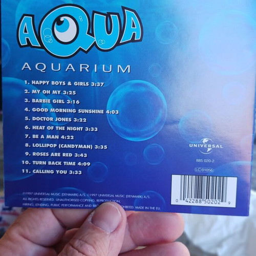 Aqua Aquarium Barbie Girl CD used