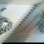 Μενταγιον ασημενιο 9.25, με ημιπολυτιμη πετρα