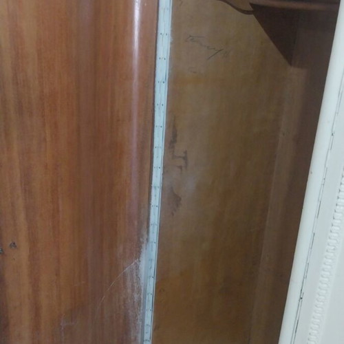Classic wooden wardrobe ivory like new