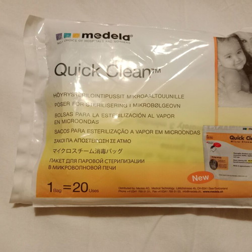 Medela microwave sterilization bag like new