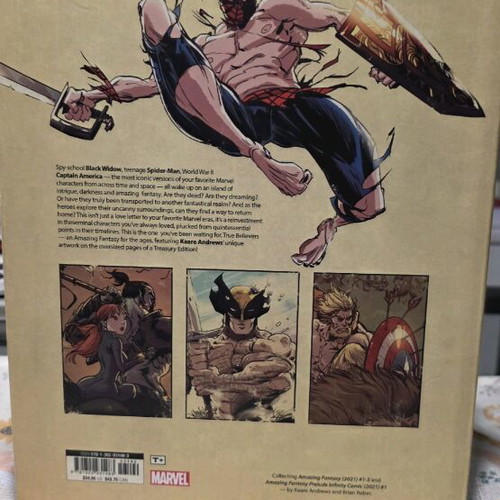 Amazing Fantasy Kaare Andrews Marvel Comics deluxe TPB like new