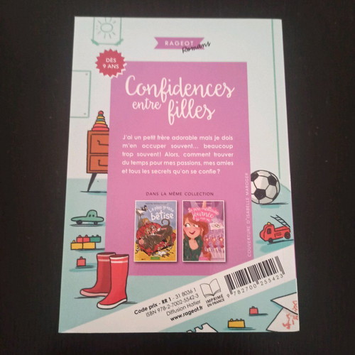 Confidences entre filles book used, very good condition