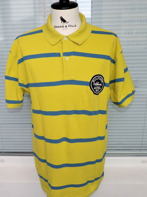 Tommy Hilfiger California Athletic Department ανδρική ριγέ μπλούζα πόλο XL σαν καινούργια