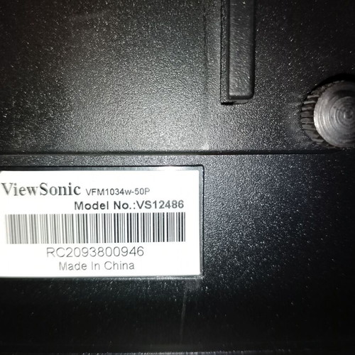 ViewSonic 10" digital photo frame used with large capacity