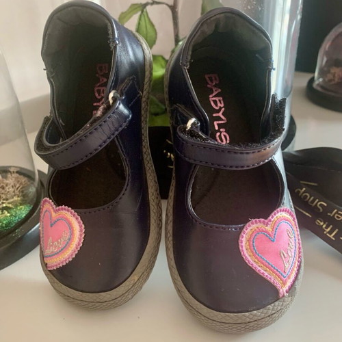 Babyl’s leather ballet flats like new