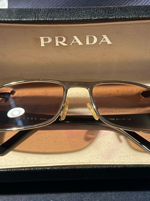Prada ‘90s sunglasses like new, black and brown