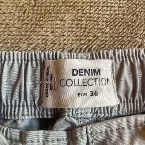 Parachute pants gray size S used Tally