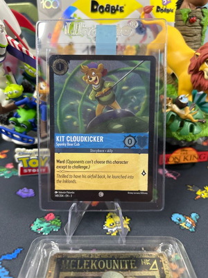 Κάρτα Kit Cloudkicker Lorcana Disney TCG holographic foil νέα, με θήκη