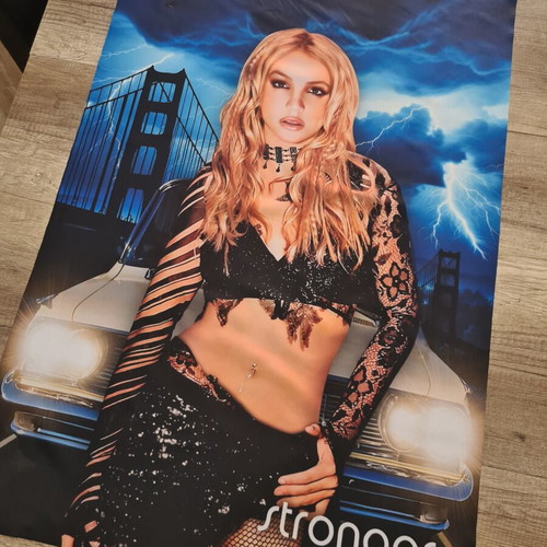 Poster Stronger Britney Spears 70x100cm like new